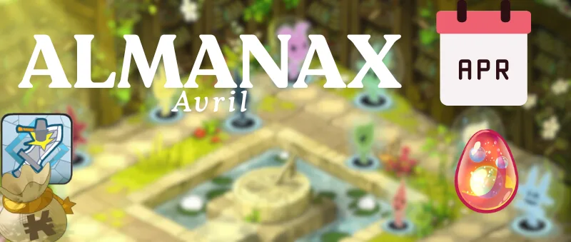 Calendrier Almanax Avril 2026