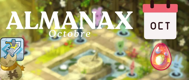 Calendrier Almanax Octobre 2026
