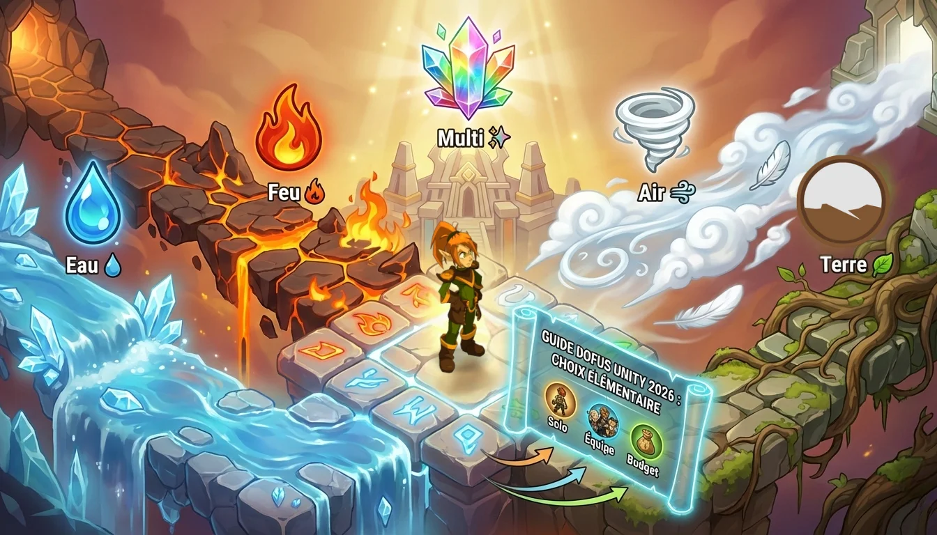 Guide des Éléments : Dofus Unity 2026