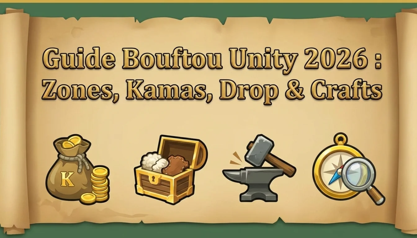 Dofus Unity 2026 : le guide du farm Bouftou