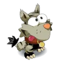 Chienchien des glaces dressé