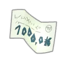 Chèque d'Albert Paisse