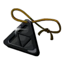 Pendentif en Obsidienne