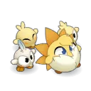 Plume de corbac gazouilleur