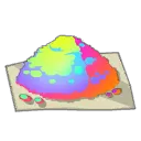 Poudre d'arc-en-ciel