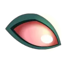 Œil de Crocodaille albinos