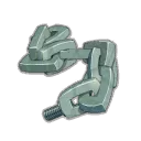 Morceau de chaîne asservissante