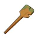 Bois de pagaie usée