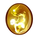 Grande Fée d'Artifice Jaune